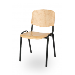 Krzesło dla nauczycieli ISO WOOD BL