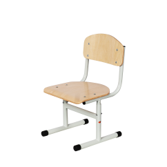 Krzesło szkolne regulowane JACEK rozmiar 1-3 szare