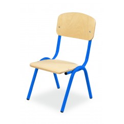 Krzesło przedszkolne KUBUŚ 0 niebieskie