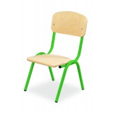 Krzesło przedszkolne KUBUŚ 0 zielone