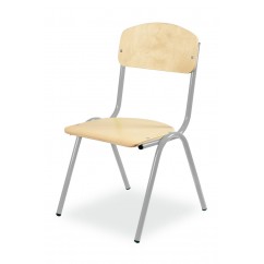 Krzesło przedszkolne KUBUŚ 1 szare
