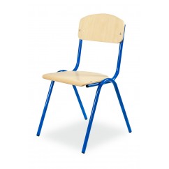 Krzesło przedszkolne KUBUŚ 2 niebieskie