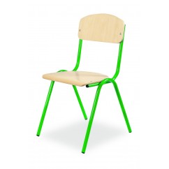 Krzesło przedszkolne KUBUŚ 2 zielone