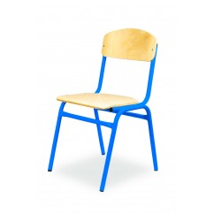 Krzesło szkolne OLEK rozmiar 4 niebieskie