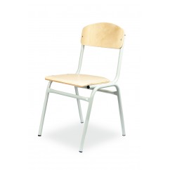 Krzesło szkolne OLEK rozmiar 4 szare