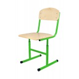 Krzesło szkolne regulowane JACEK rozmiar 4-6 zielone