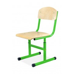 Krzesło szkolne regulowane JACEK rozmiar 2-5 zielone