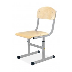 Krzesło szkolne regulowane JACEK rozmiar 2-5 szare