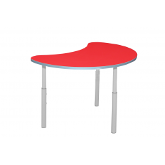 STOKROTKA stolik regulowany czerwony rozmiar 1-3